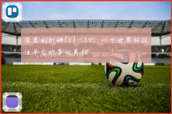 深度剖析碘fc3·tv：一个世界杯投注平台的争议真相